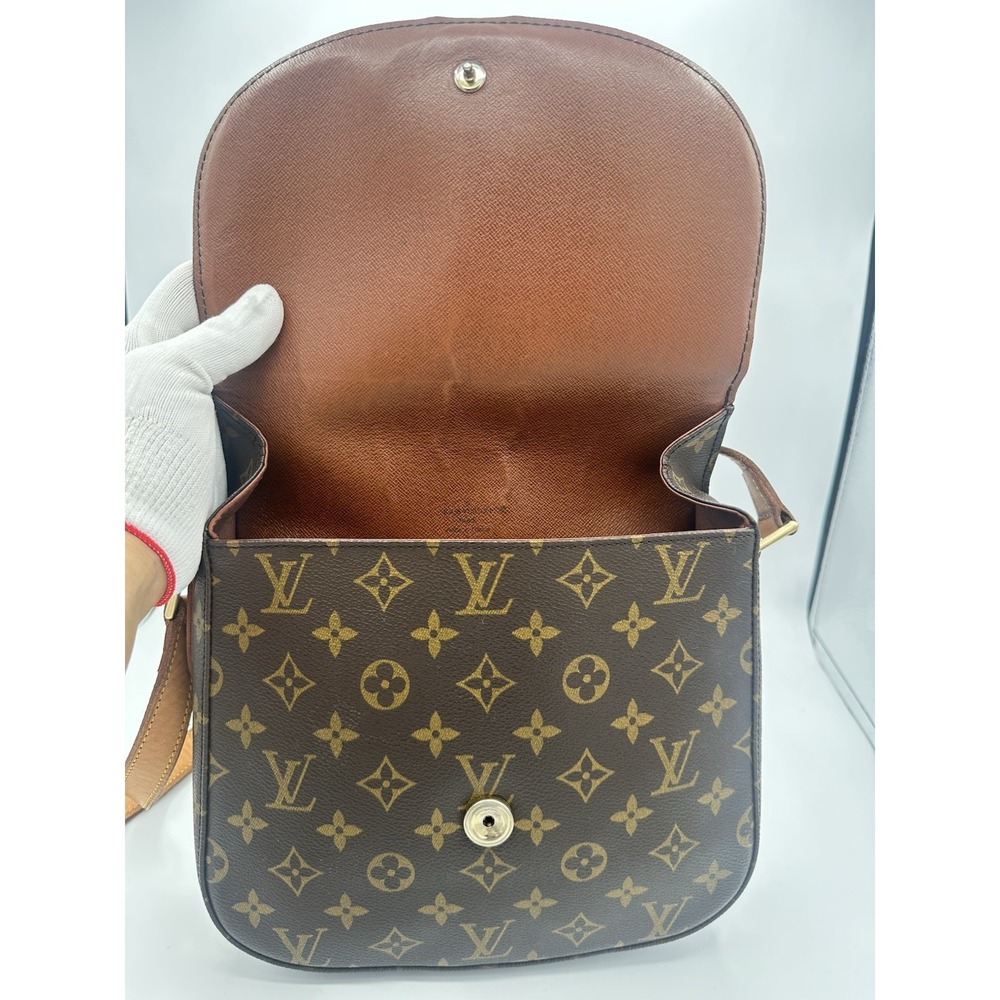 Louis Vuitton Saint Cloud GM Monogram Crossbody  Bag Gold Hardware - Picture 8 of 14